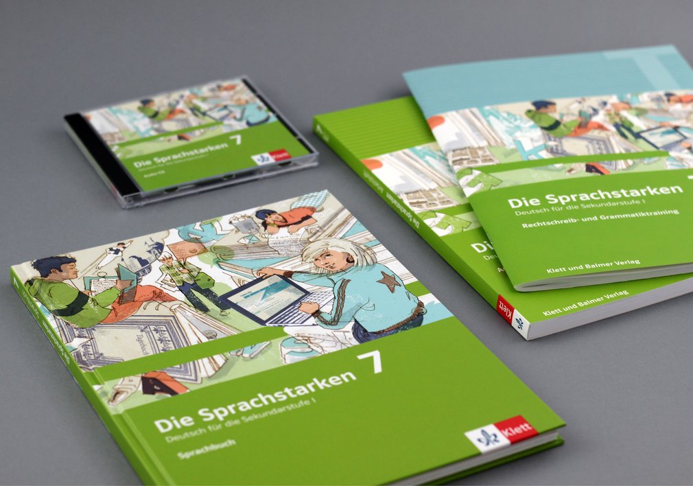 Die Sprachstarken: verschiedene Cover und Titel