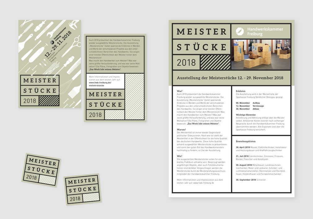 Das Grafikdesign ist gleichzeitig Corporate Design für die Reihe