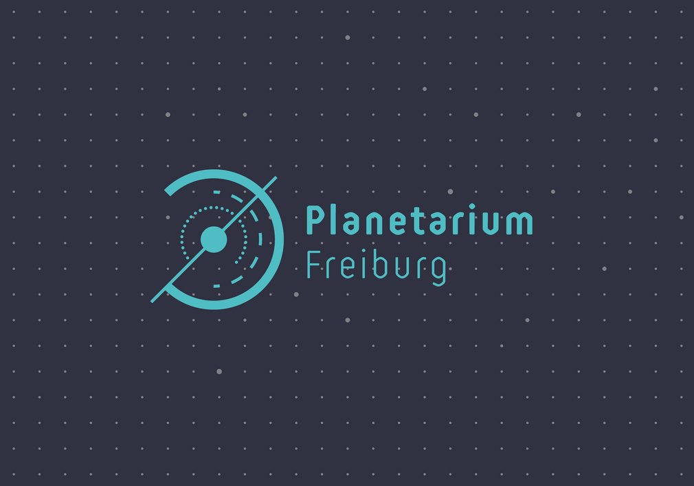 Das Logo des Planetariums, eine Wort-Bild-Marke.