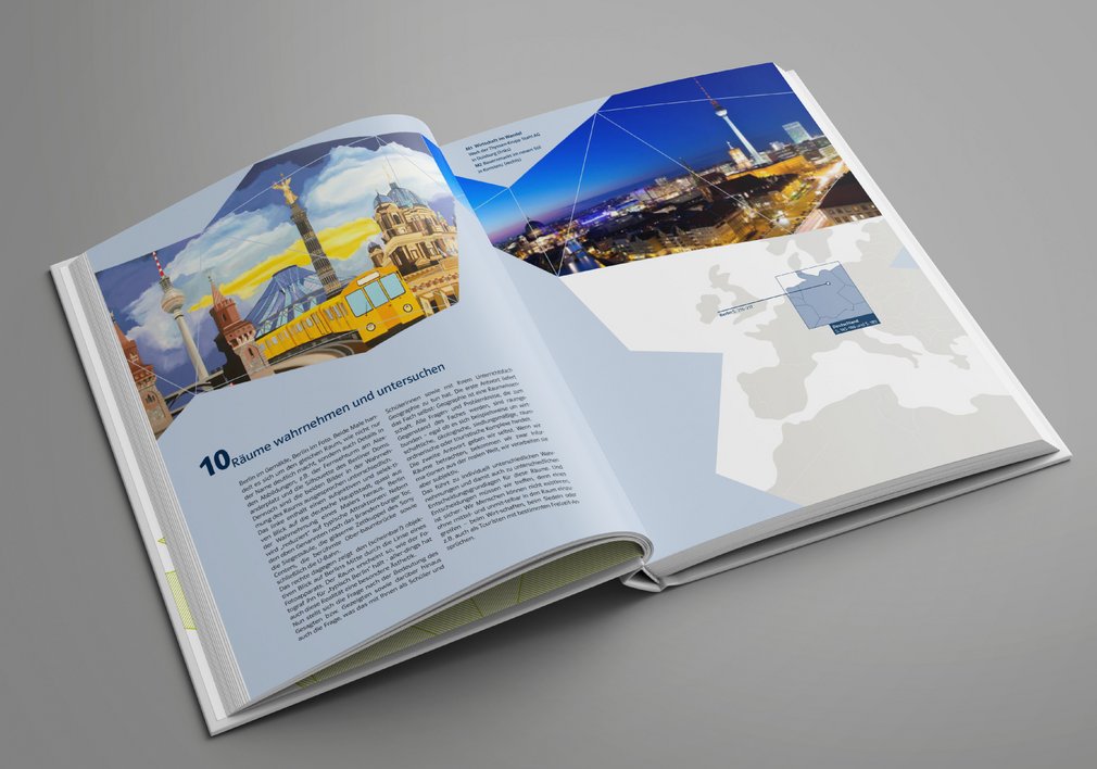 Magazinartige Gestaltung im Schulbuch