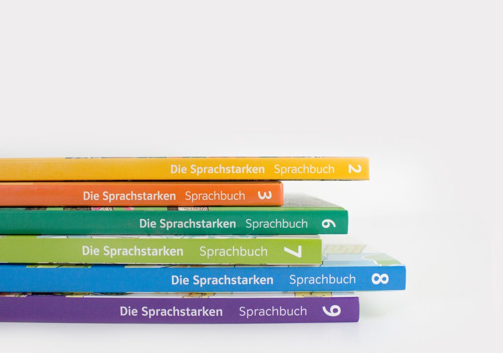 Die Sprachstarken: Buchrücken alle Bände