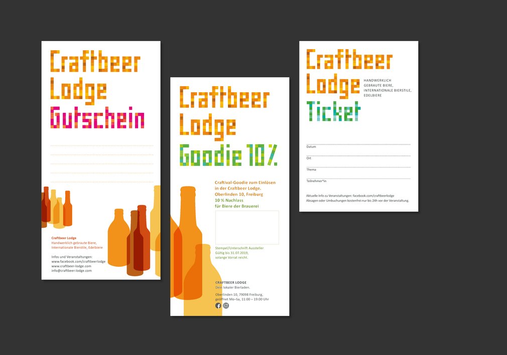 Gutscheine und Tickets der Craftbeer Lodge