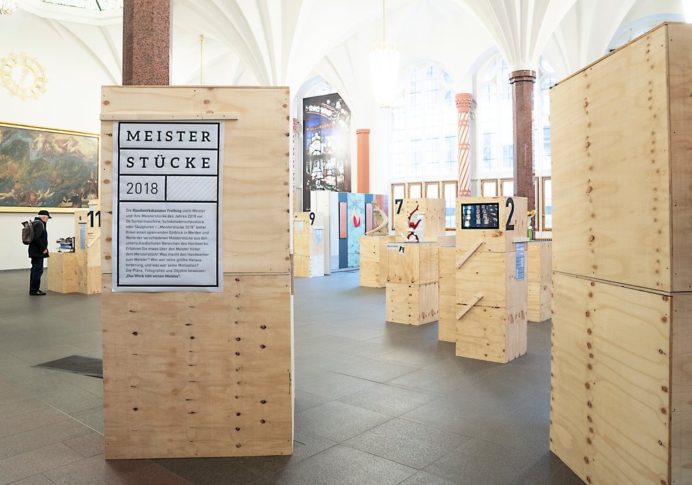 Blick in die Ausstellung