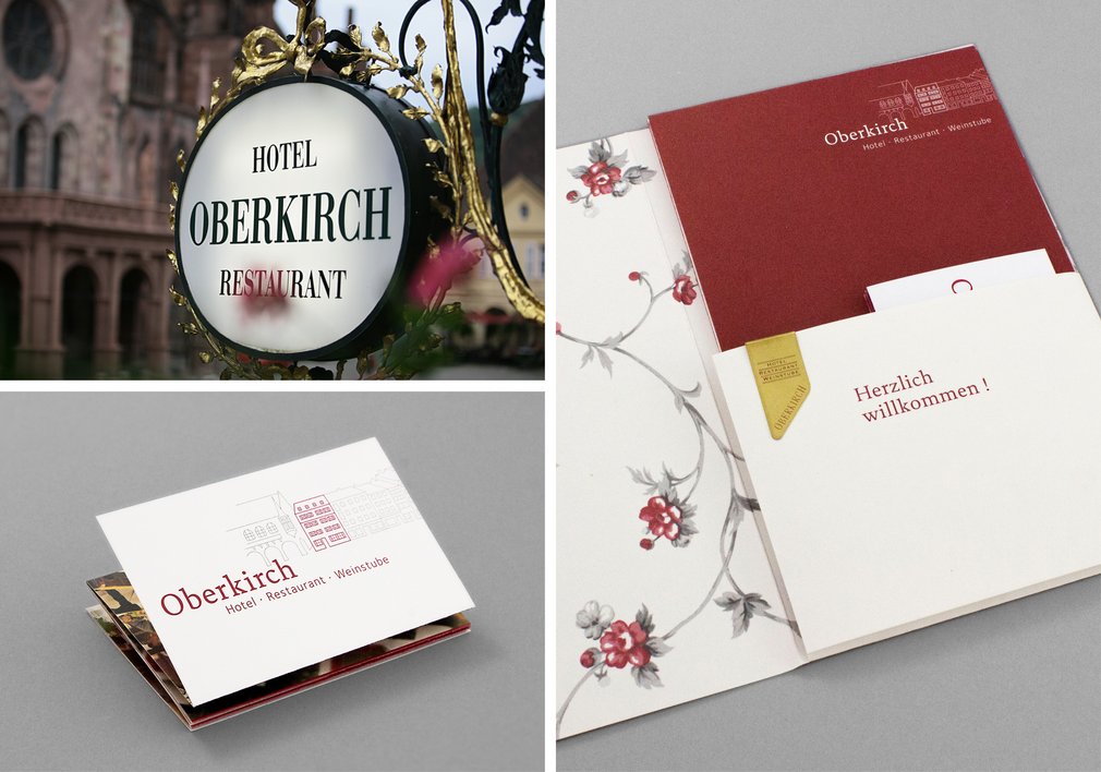 Die wichtigsten Informationen über und rund ums Oberkirch werden dem Gast in übersichtlichem Format mitgegeben.